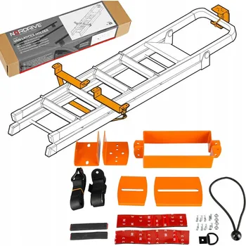 Posilovač řízení Držák žebříku do interiéru dodávky Van Ladder Holder