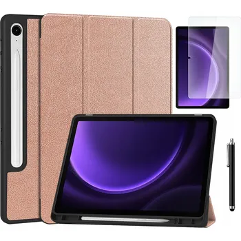 Pouzdro na tablet PENÁL + SKLO + POUZDRO DOTYKOVÉ PERO Samsung Galaxy Tab S9/S9FE/S10FE