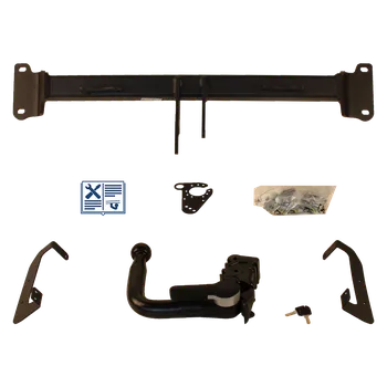 Tažné zařízení GDW tažné zařízení Odnímatelné Tažné rameno zasunuté zespodu - BMW 3 Touring