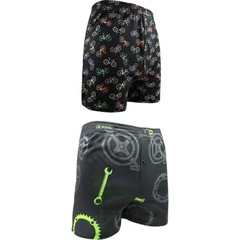 Trenýrky Pánské trenýrky KARLOS BIKE bike černá new 5XL