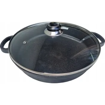 Pánev Grilovací pánev Rossner KULATÁ 25 cm litinová