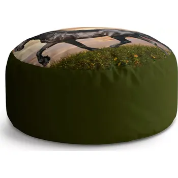 Taburet Sablio Taburet Circle Friský kůň: 38x48 cm