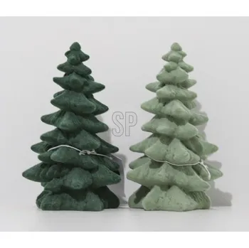 Vánoční dekorace Vánoční stromek se sněhem 145 mm (mix 2 barev /cena za 1 kus)