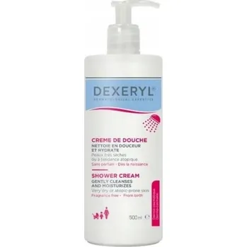 Koupelová kosmetika Dexeryl Sprchový mycí krém do sprchy pro AZS, suchou a atopickou pokožku 500 ml