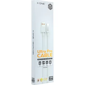 Kabel X-One Kabel USB A na typ C 6A 120W Ultra Pro Xiaomi (originální čip) 1 M