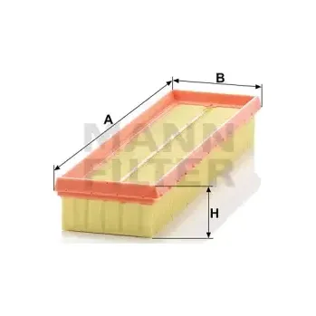 Filtr do auta MANN FILTER Vzduchový filtr C 3042/1