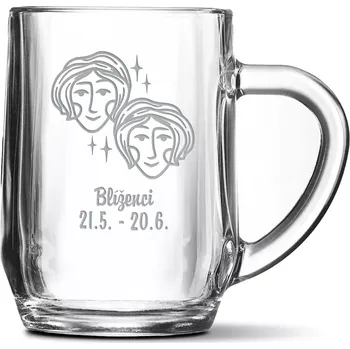 Sklenice Sablio Půllitr Blíženci: 0,5