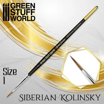 Umělecký štětec Štětec Green Stuff World Siberian Kolinsky 2358