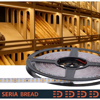 LED páska LED pásek BREAD 24V 160LED/m | Teplá bílá 1650lm/m | CRI90 | 1m | 5 let záruka