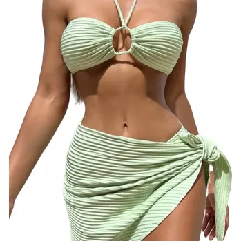 Dámské plavky Letní plavky Sexy trojdílné plavky bikini