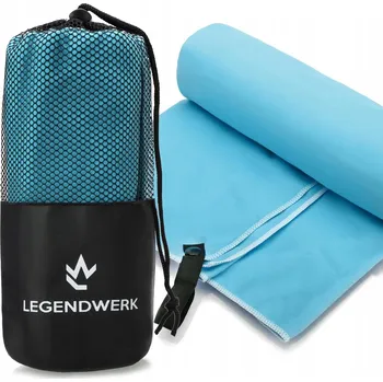 Ručník RUČNÍK Z MIKROVLÁKNA 160x80 LEHKÝ RYCHLESCHNOUCÍ SAVÝ OBAL RUČNÍKY