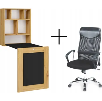 Psací stůl Obdélníkový psací stůl Homlando 60 x 90 x 145 cm, dub artisan