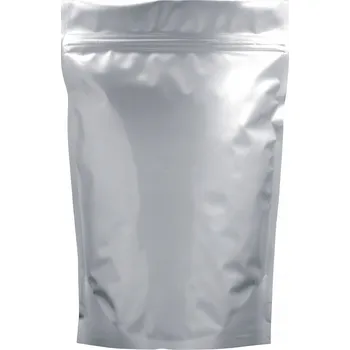 Sáček na potraviny Doypack Stříbrný 5000 ml - 50 kusů Balení Sáček Se ZIP Uzávěrem
