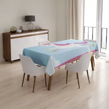 ubrus Sablio Ubrus Jednorožec - 90x90 cm