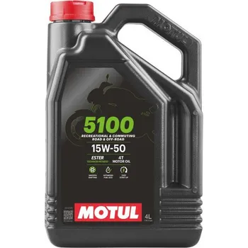 Motorový olej Motorový olej MOTUL 5100 4T 15W-50 4L