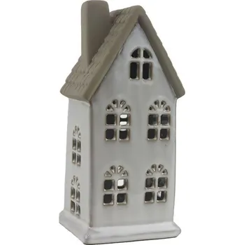 Vánoční dekorace Domek s LED osvětlením X6366/2