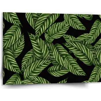 Obraz Sablio Obraz Abstrakce listů - 150x110 cm