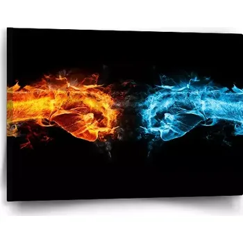 Obraz Sablio Obraz Ohnivé pěsti - 60x40 cm