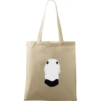 Barzoj čumák (Moňas) - Taška bavlněná - 42 x 38 cm ( Naturální )