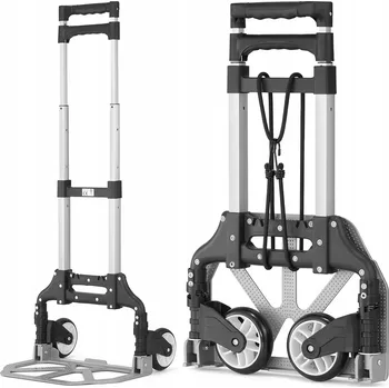 Plošinový vozík Přepravní vozík 70 kg Skládací Plošinový Skladový