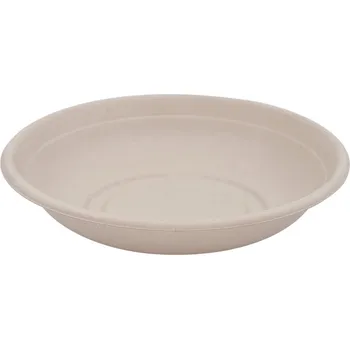 Jednorázové nádobí Misky Biopack z cukrové třtiny 500 ks