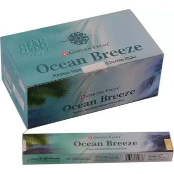 Vonná tyčinka Garden Fresh Ocean Breeze indické vonné tyčinky 12 krabiček. Množstevní sleva.