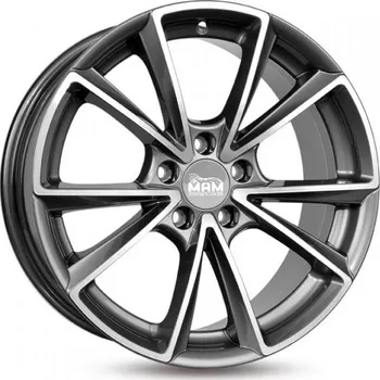 Disk MAM Alu Kola Mam A5 8.5X20 5X112 ET45 Palladium Front Polish 66.6