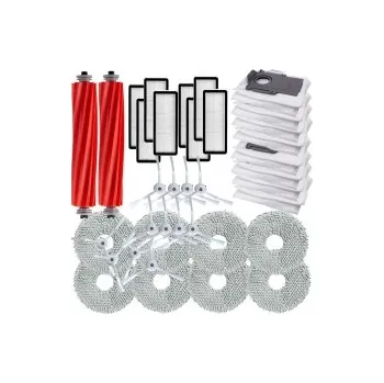 Sada příslušenství pro robotický vysavač HEPA filtry a kartáče k vysavači ROBOROCK QRevo MaxV sada mopů a sáčky 38ks