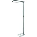 LIGHT IMPRESSIONS Deko-Light stojací svítidlo Office One 80W 4000K 6500lm hlliník RAL 9006 - LIGHT IMPRESSIONS IMPR 343030