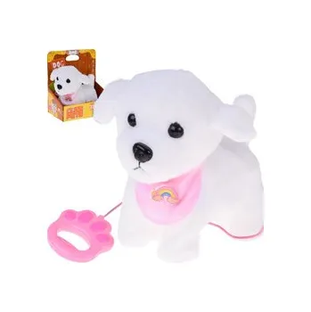 plyšák Interaktivní pejsek chodí na vodítku, štěká, vrtí ocáskem ZA5591 univerzální