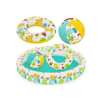 Bazén Bestway Nemo set - bazén+míč+kruh 122cm 51124