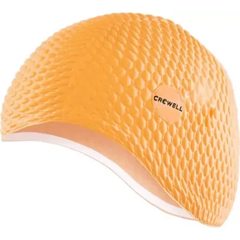 Čepice Plavecká čepice Crowell Java Bubble oranžová barva 9 NEPLATÍ