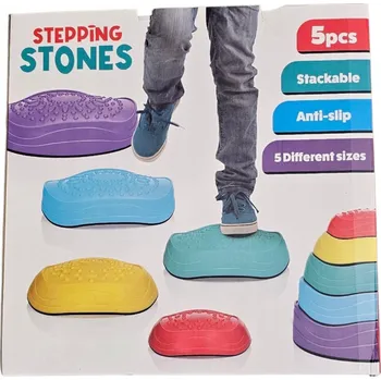 Obraz Smyslová stezka balanční kameny - trénink rovnováhy