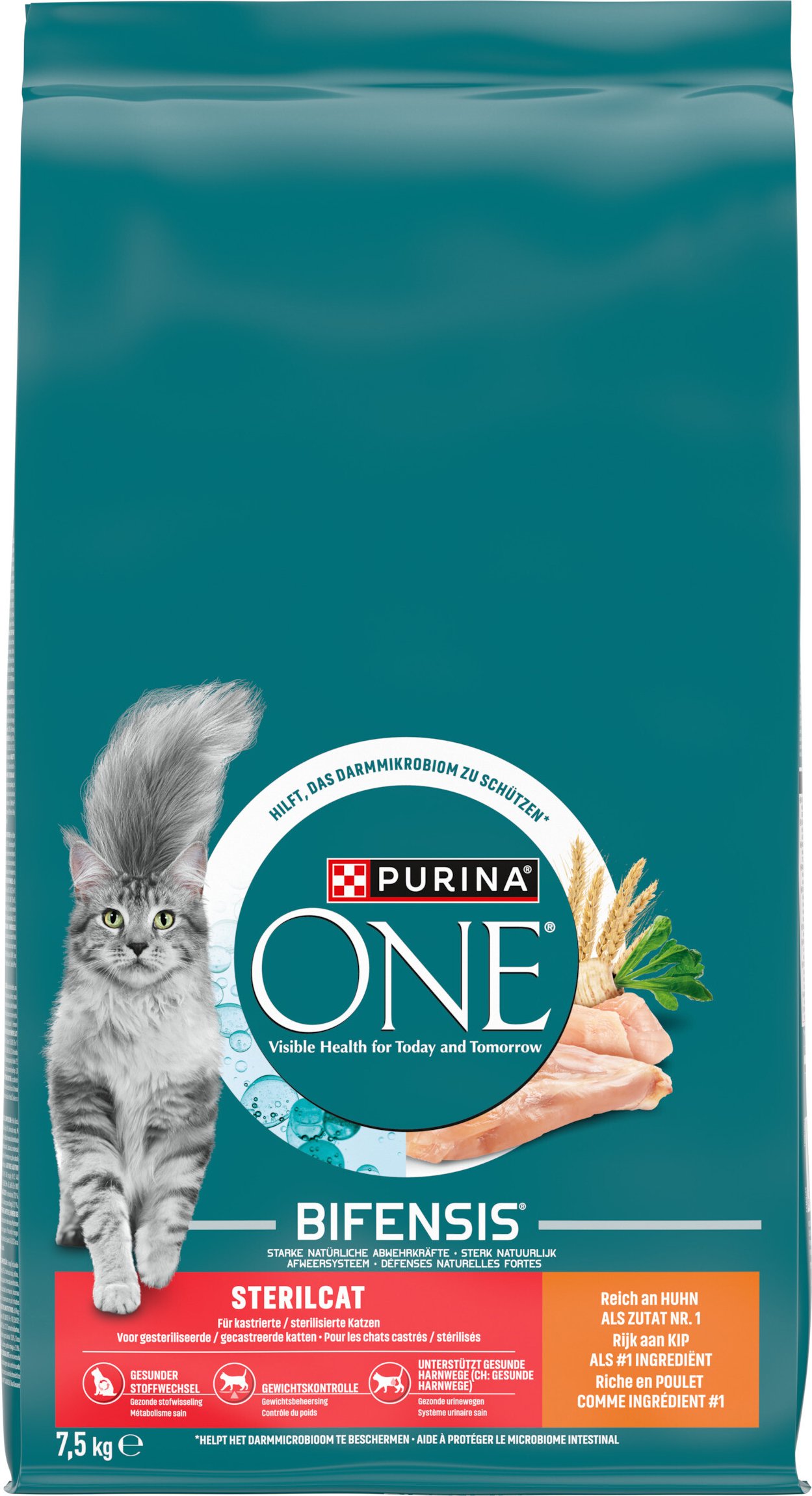 Purina ONE Sterilcat s kuřecím 7,5 kg