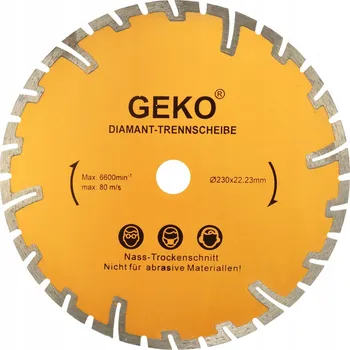 Řezný kotouč Diamantový kotouč 230 mm pro hluboké řezy