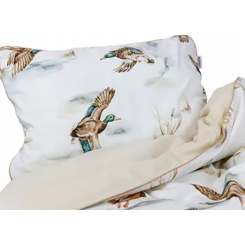 Povlečení SADA POVLEČENÍ Kachny 140x200cm + 50x60cm