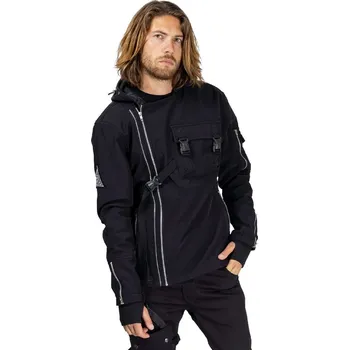 Pánský bomber bunda pánská CHEMICAL BLACK - DRAVEN - BLACK - XXL