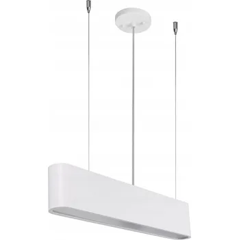 Kovové Závěsné Svítidlo BRITOP Lighting Včetně 1xLED 21W Bílé Stínidlo