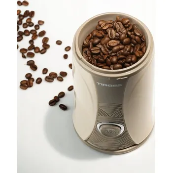 Mlýnek na kávu Elektrický mlýnek Tiross 50 g, béžový
