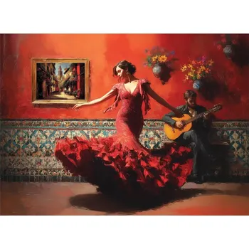 Puzzle Puzzle Flamenco 1000 dílků ANATOLIAN
