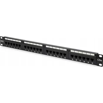 Elektrická zásuvka Anténní lišta do desky stolu Assmann černá