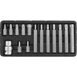 YATO Sada bitů 15 ks TORX s otvorem box