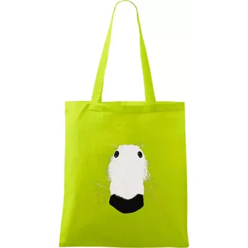 Barzoj čumák (Moňas) - Taška bavlněná - 42 x 38 cm ( Limetková )