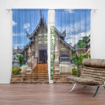 Závěs Sablio Závěs Chrám: 2ks 140x250cm