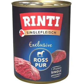 Krmivo pro psa Rinti Singlefleisch Exclusive čisté koňské maso 12 × 800 g