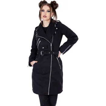 Dámský kabát kabát dámský VIXXSIN - LOUELLA - BLACK - L