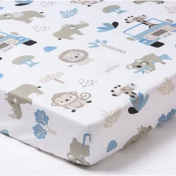 Prostěradlo JUKKI BAVLNĚNÉ PROSTĚRADLO S GUMOU 120x60