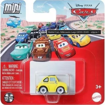 autíčko Auta Cars - Mini Racers - Autíčko Luigi - GKF65 JDJ43
