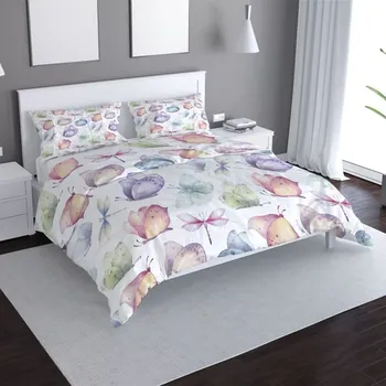 Povlečení Sablio Povlečení Slet motýlů - 140x200 / 90x70