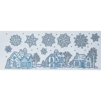 Vánoční dekorace NÁLEPKY NA OKNO VÁNOČNÍ - VÁNOCE